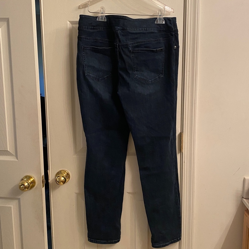 Dark Blue Denim Jeans - Picture 3 of 5